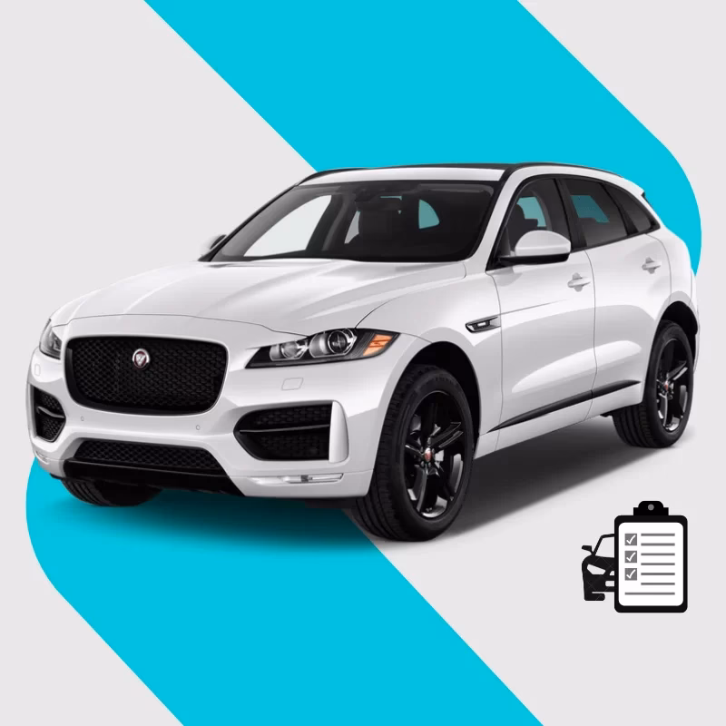 How does Jaguar's online service history work?