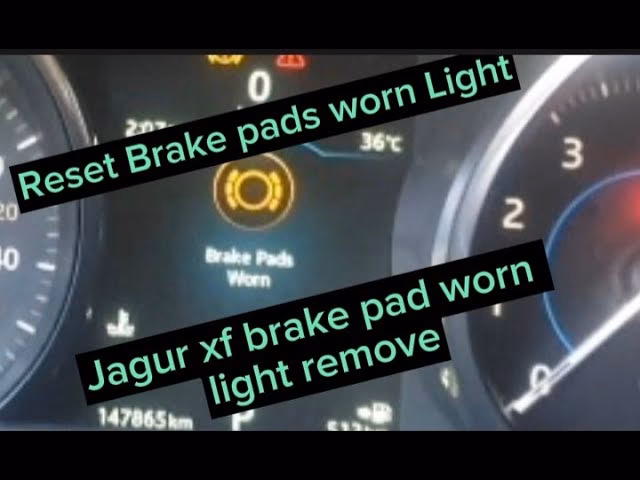 How to reset service required light on Jaguar XF?
