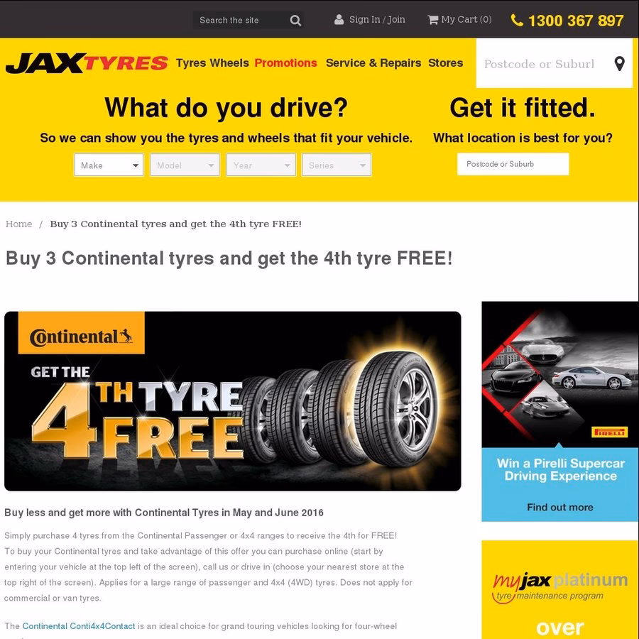 What is myjax tyre maintenance?