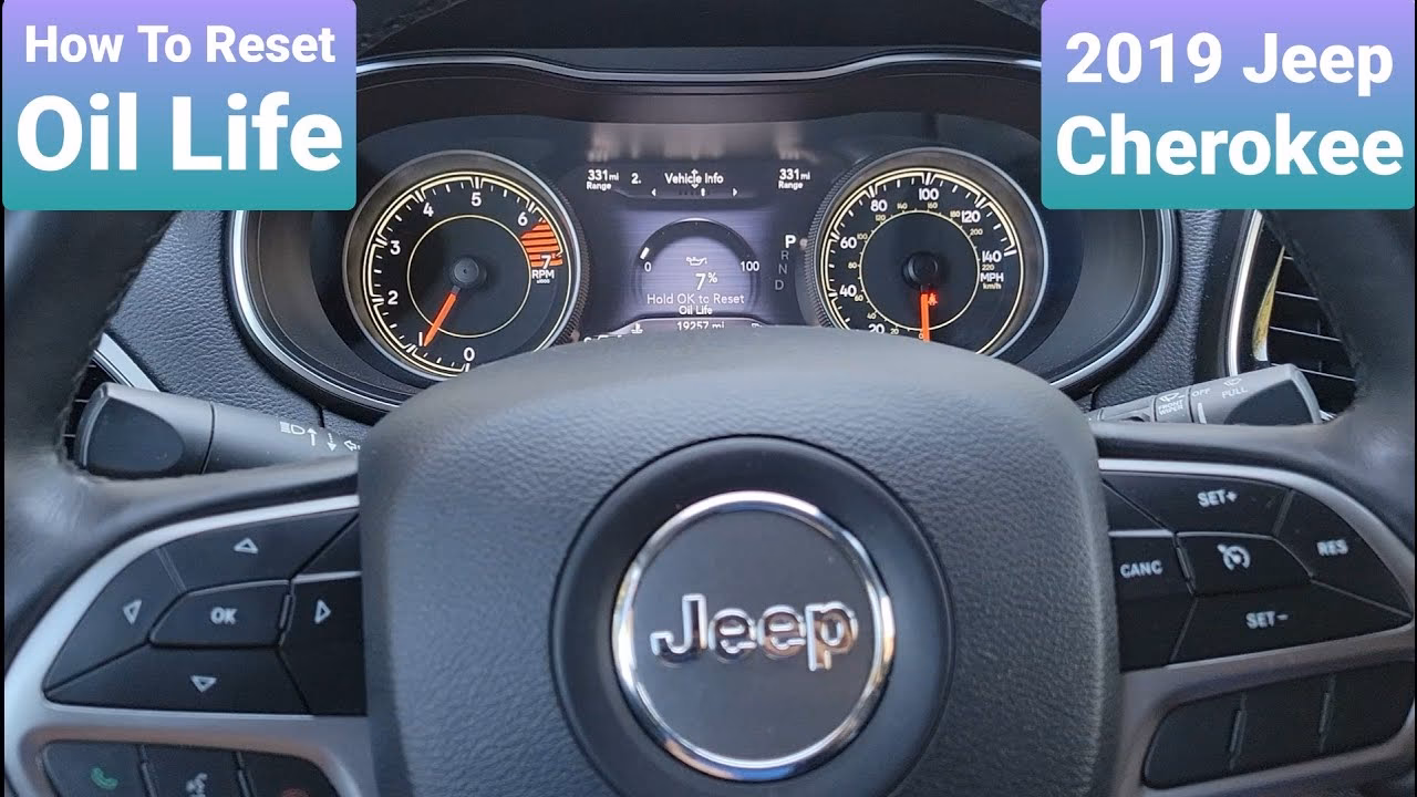 Does Jeep Cherokee have a reset oil life remaining reminder light?