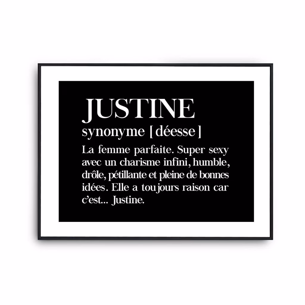 Pourquoi Justine change-t-elle souvent d'amis?