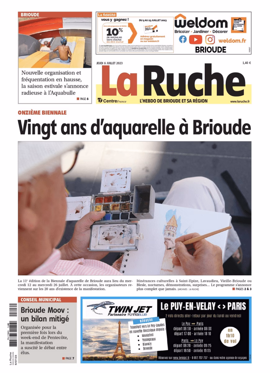 Quels sont les noms des journaux ?