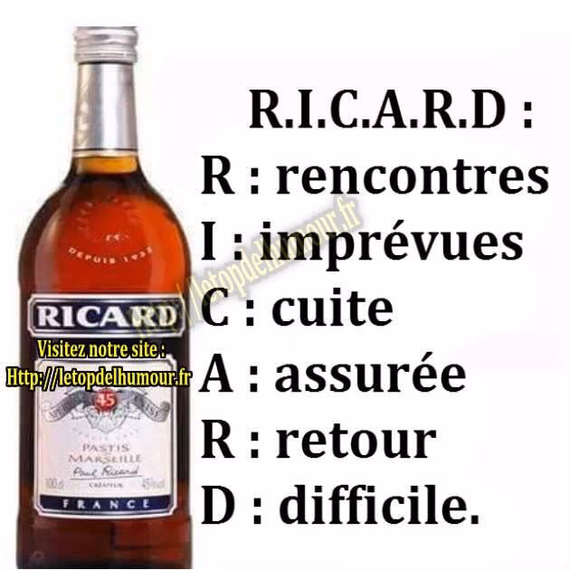 Qu'est-ce que le Ricard ?