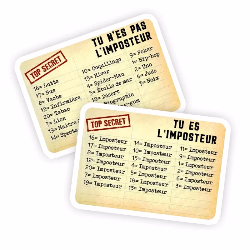 Qu'est-ce que les mots imposteurs ?