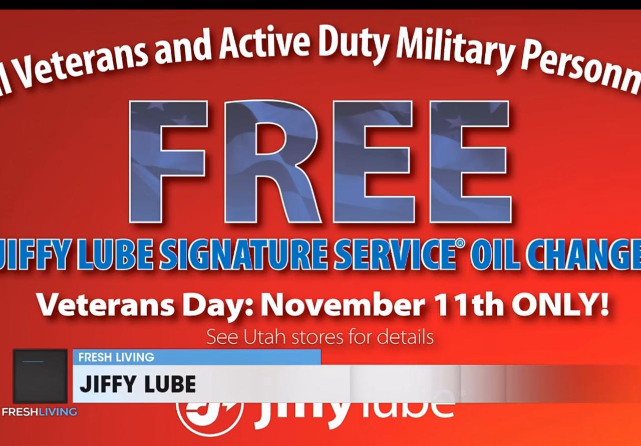 Does Jiffy Lube® offer free top-ups?