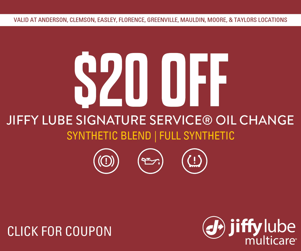 How do I use a Jiffy Lube promo code?