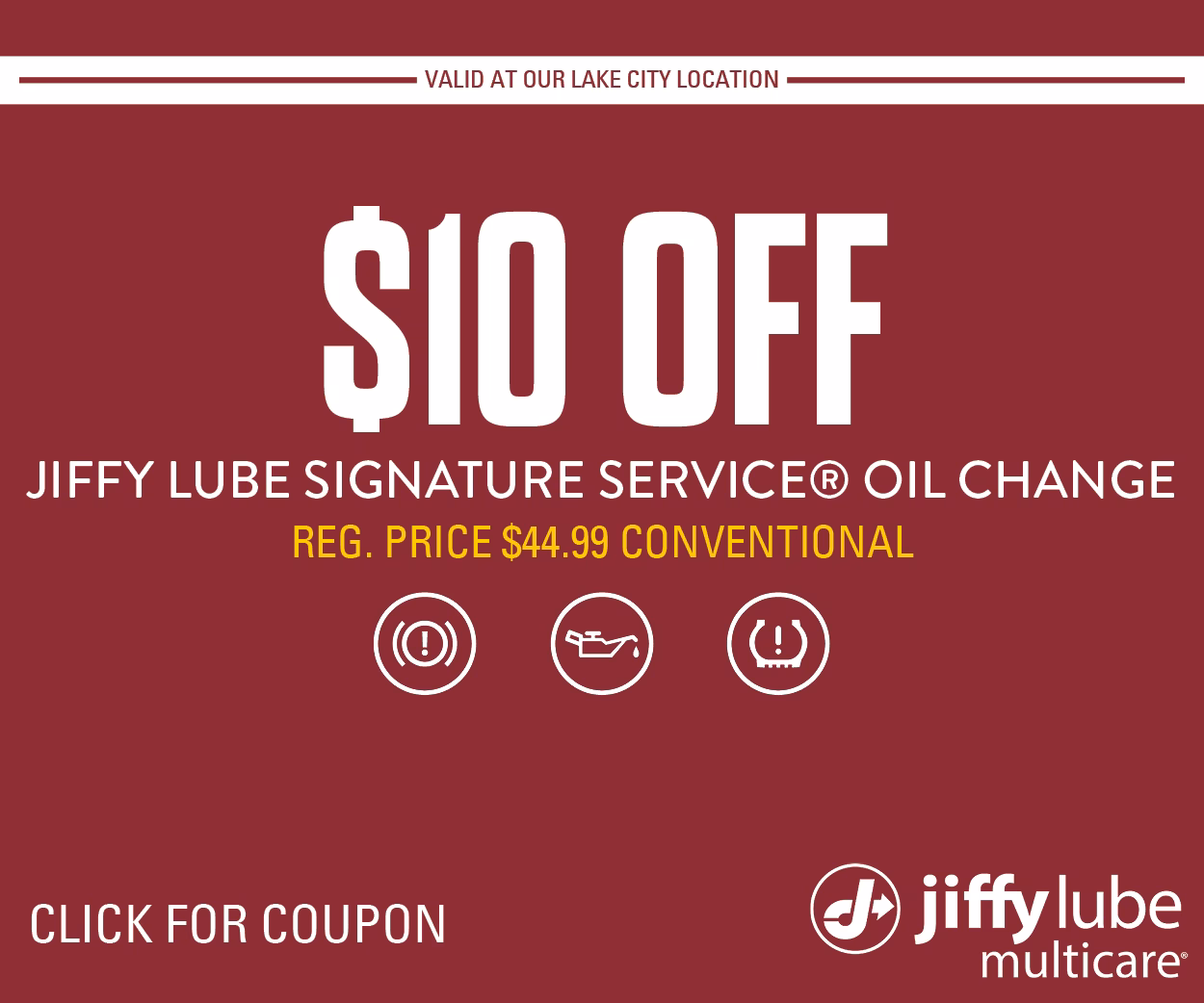 Can you get a vehicle inspection at Jiffy Lube?