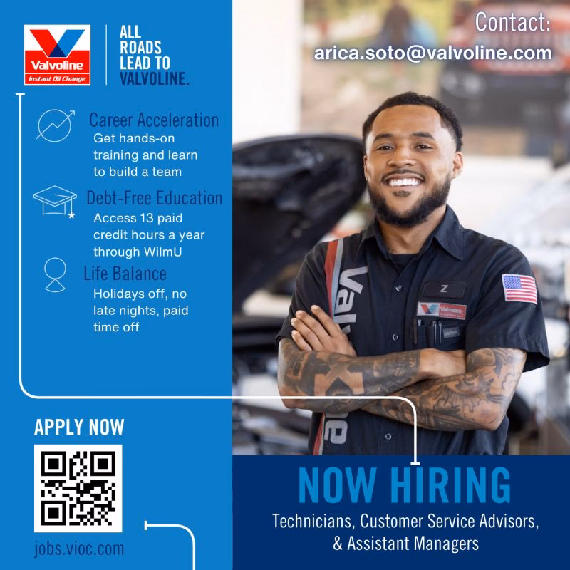 How much do Valvoline instant oil change entry level automotive technician jobs pay?