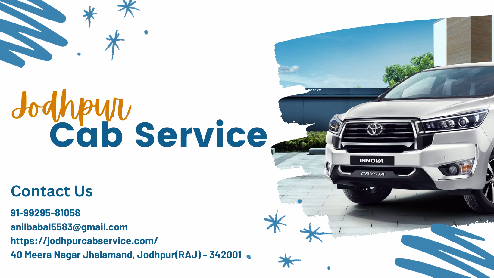 What services does Jodhpur cab service offer?