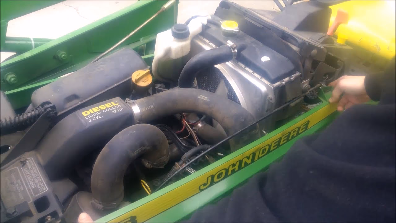 How do I service my John Deere 455 lawn & garden tractor?