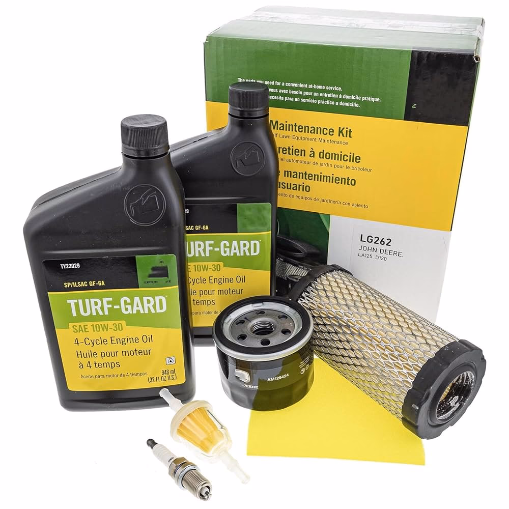 How often should you change engine oil on a John Deere D110?