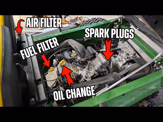 Does a John Deere Gator oil change work?