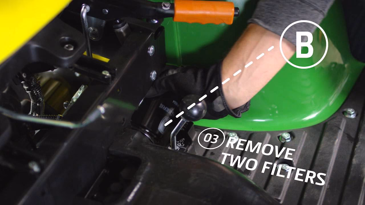 How often should a John Deere transmission fluid be changed?