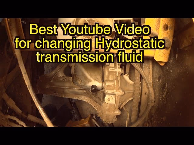 What oil should I use in my John Deere transmission?