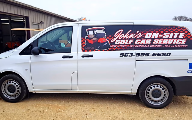 What is John's Golf Car Service?