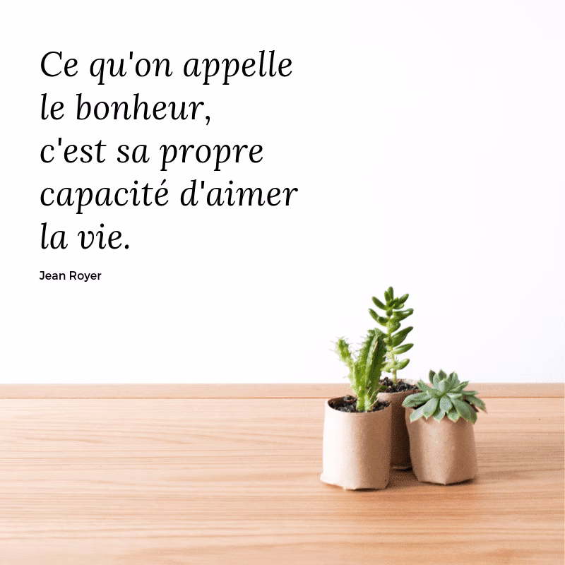 Comment goûter à la joie de vivre ?