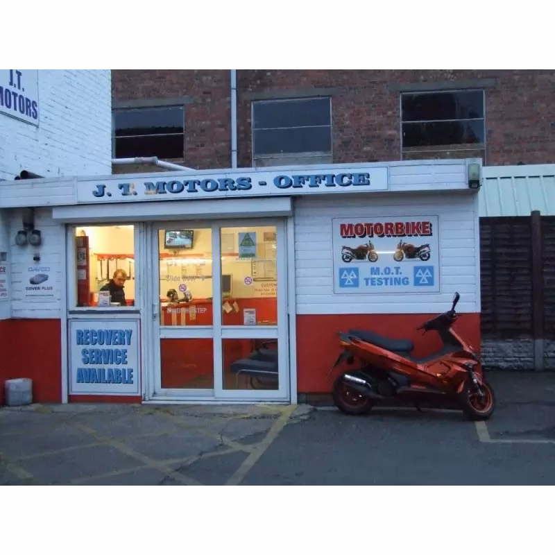 What is an MOT testing station?