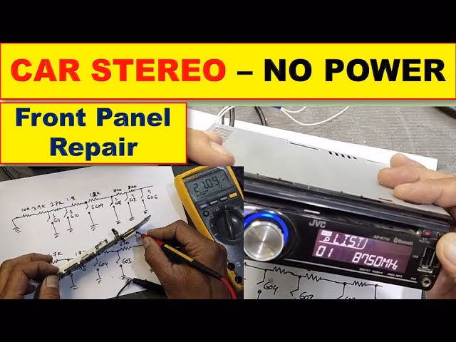 How to fix protect mode issue on a JVC car stereo?