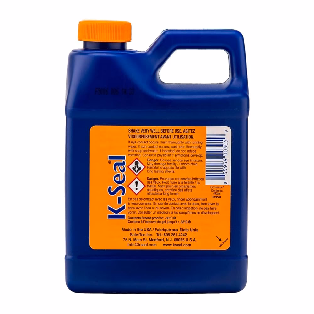 Can you leave K-seal in the cooling system?