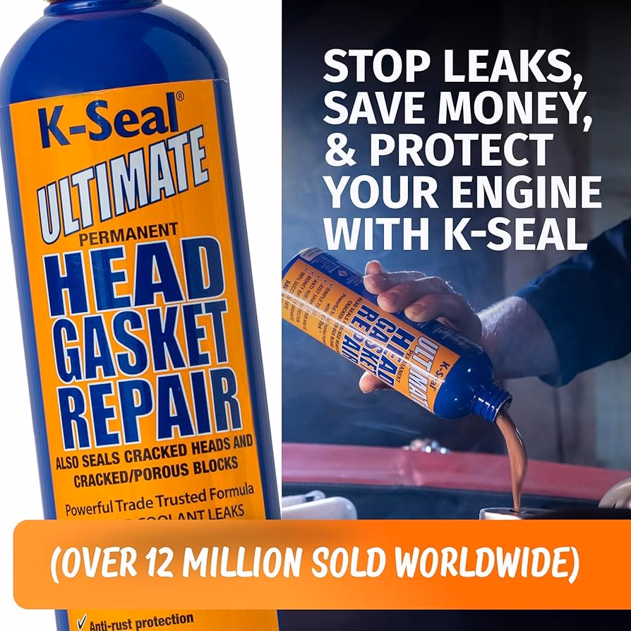 Does K-seal fix head gasket & coolant leak?