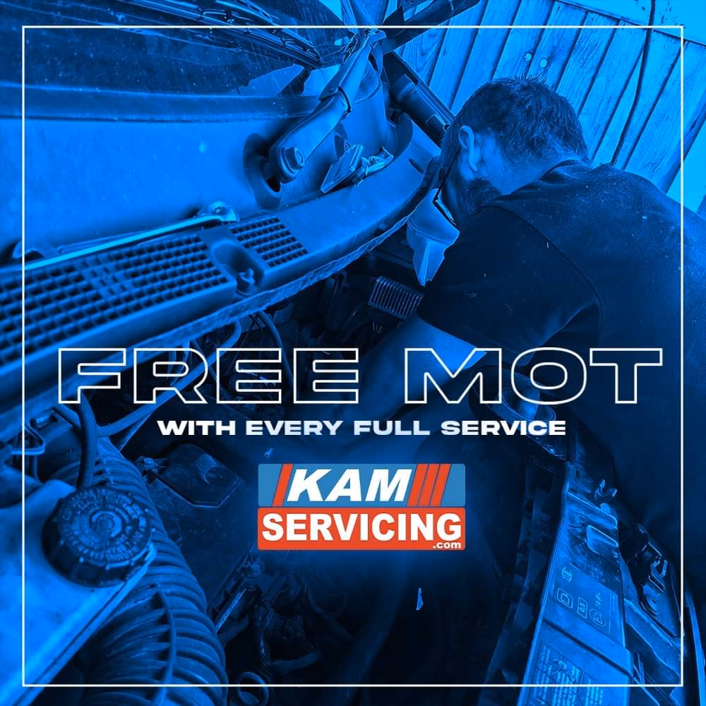 What types of vehicles are covered by Kam Mot services?