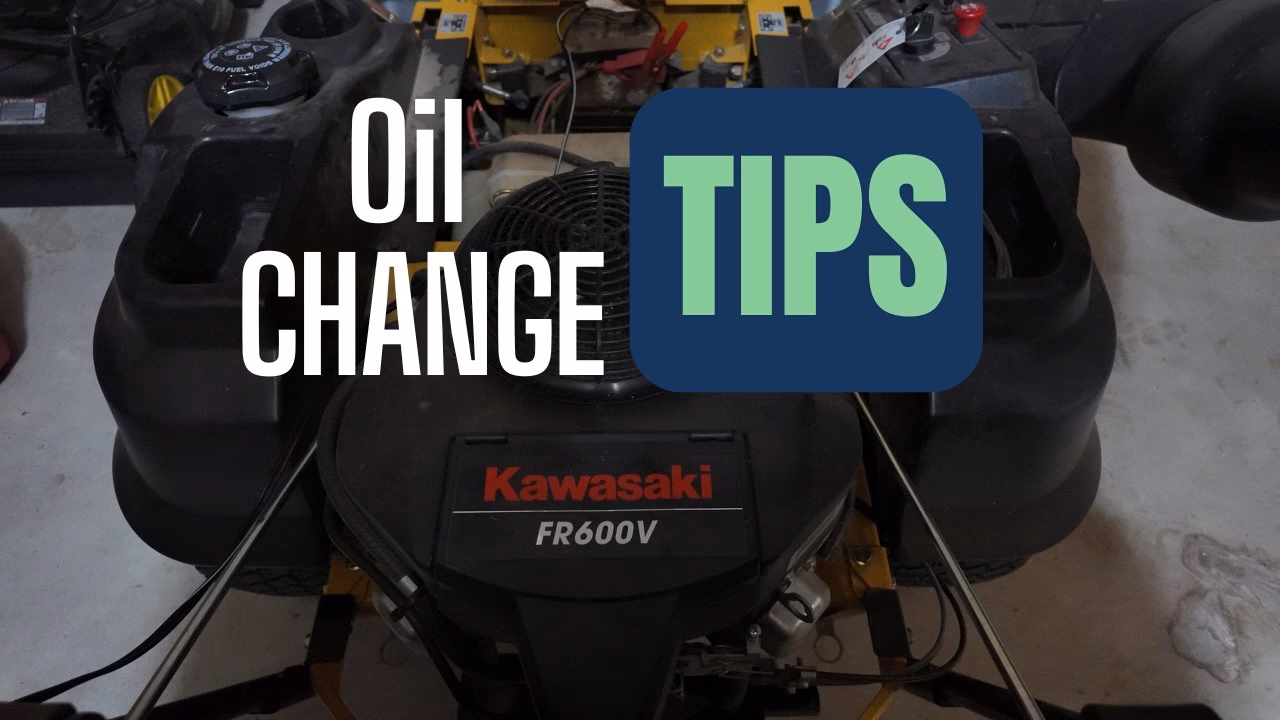 How to change engine oil on Kawasaki fr651v?