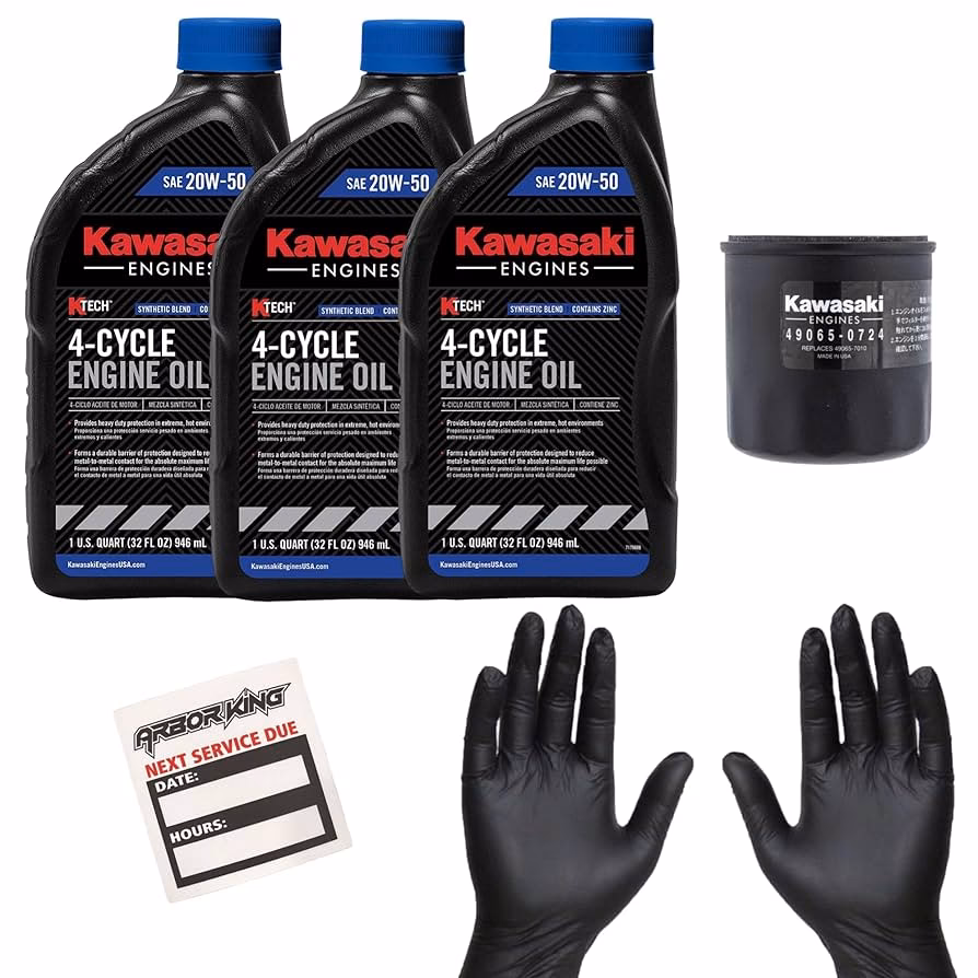 How much horsepower does a Kawasaki fx801v have?