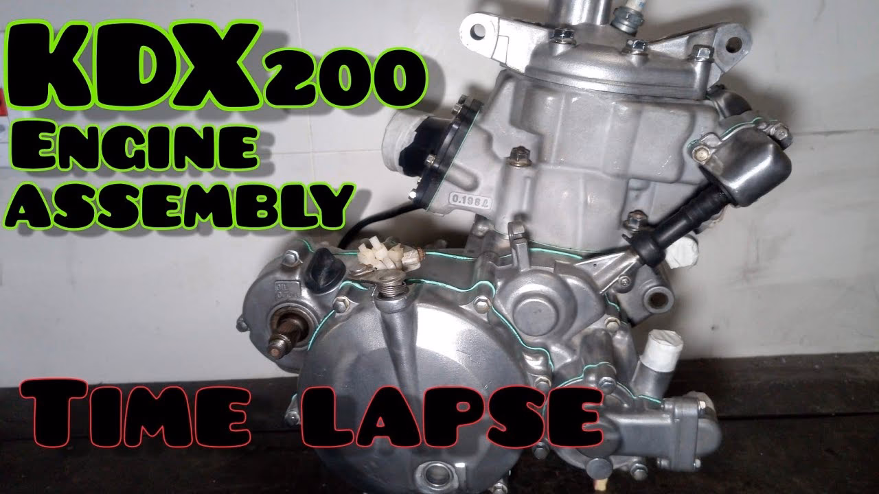 What's in a Kawasaki KDX200 service manual?