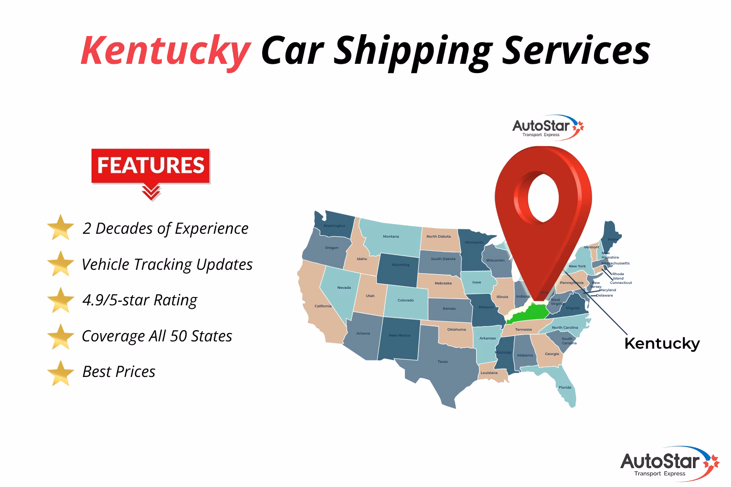 Who is the best car shipping company in Kentucky?