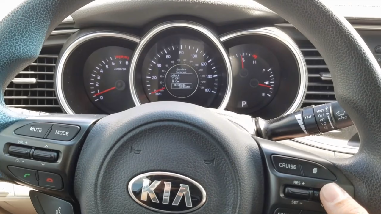 Does a 2019 Kia Optima need an oil change?