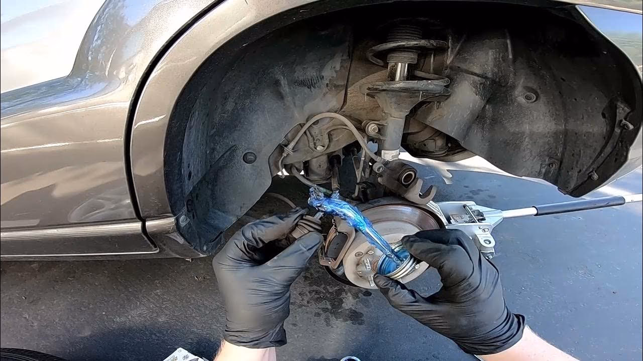 How to replace rear brake disc?