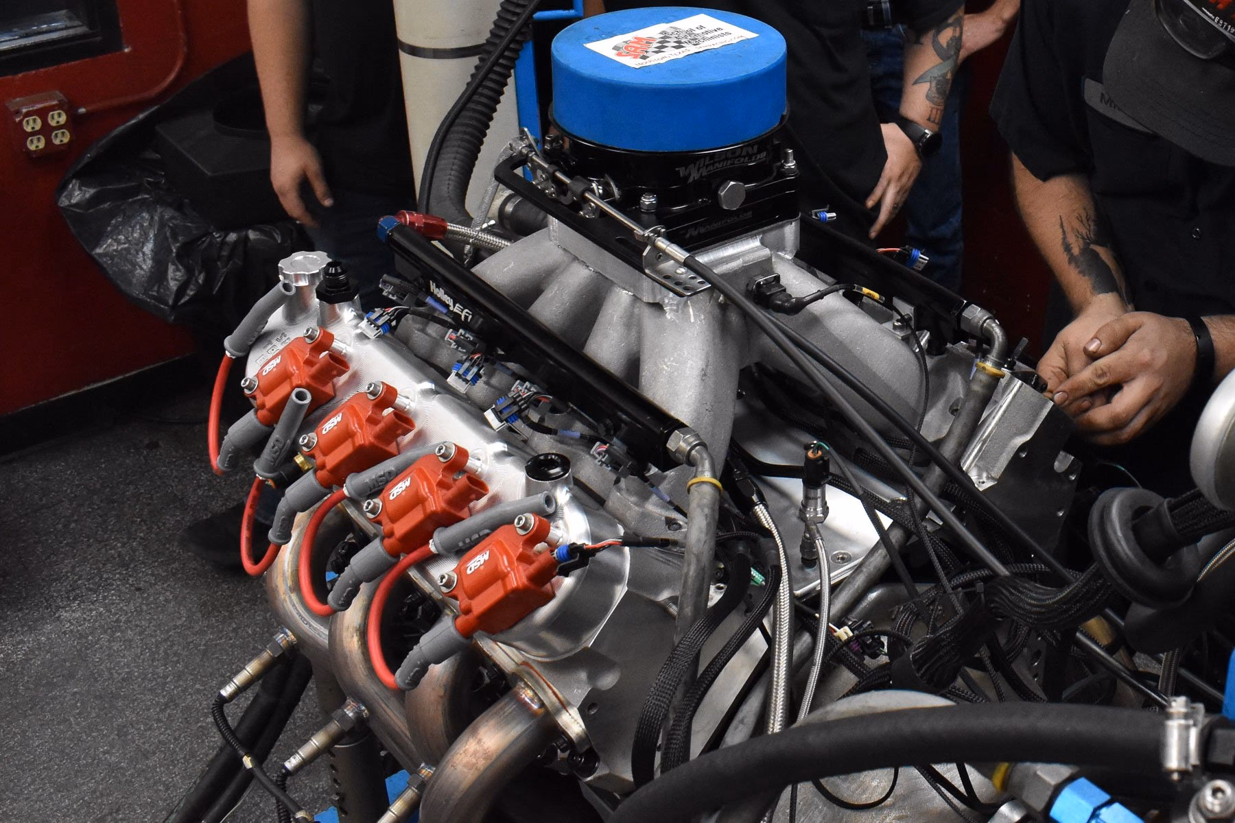 How do I activate a fuel injector?