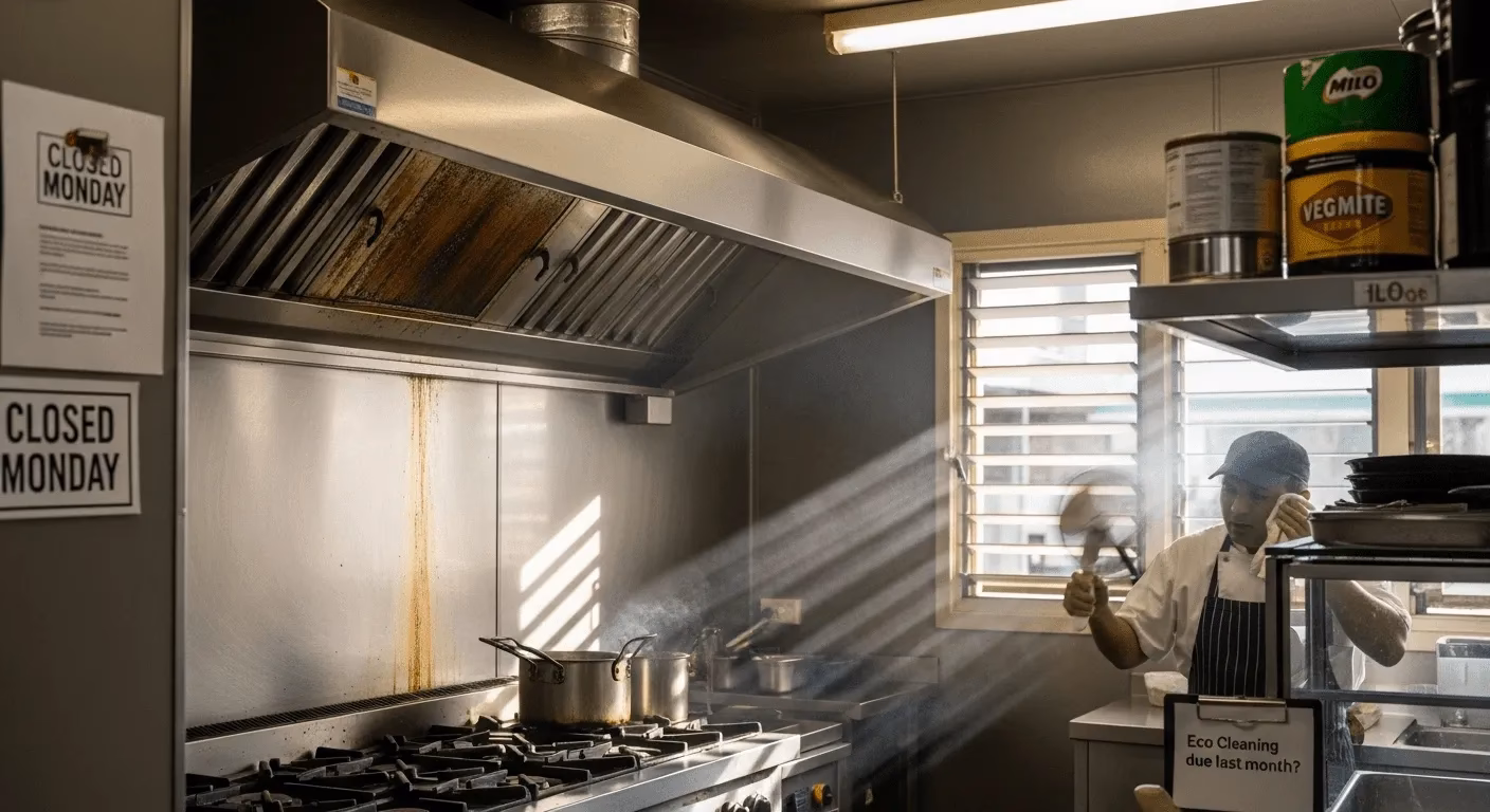 What is a kitchen exhaust system?