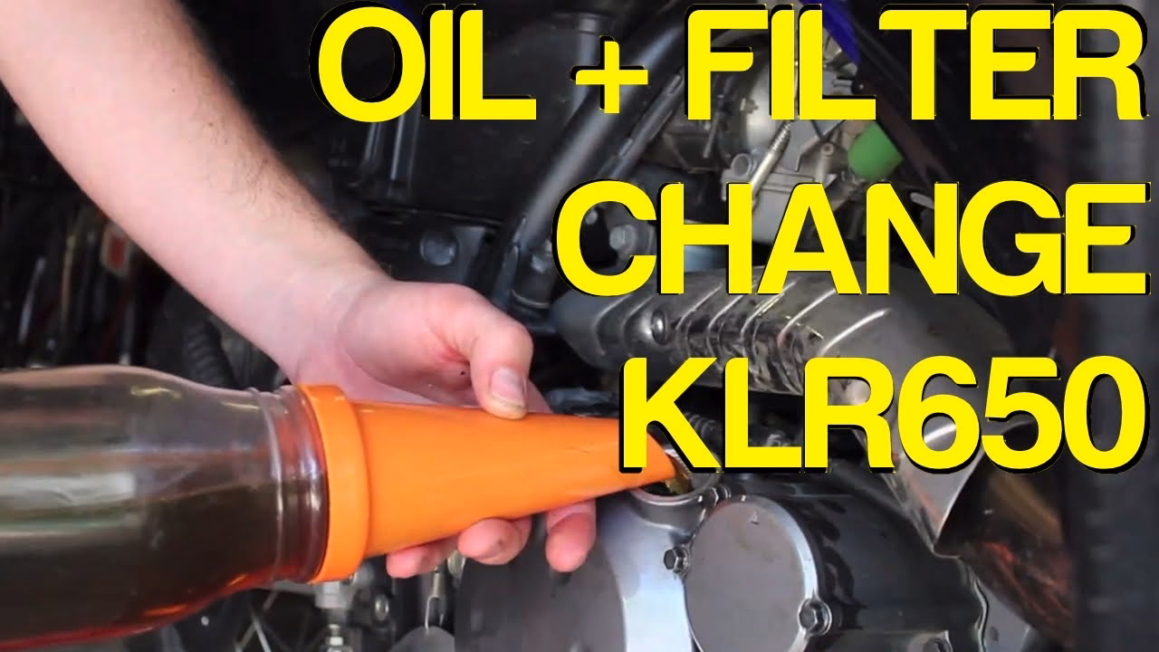 Which oil filter for Kawasaki KLR650?