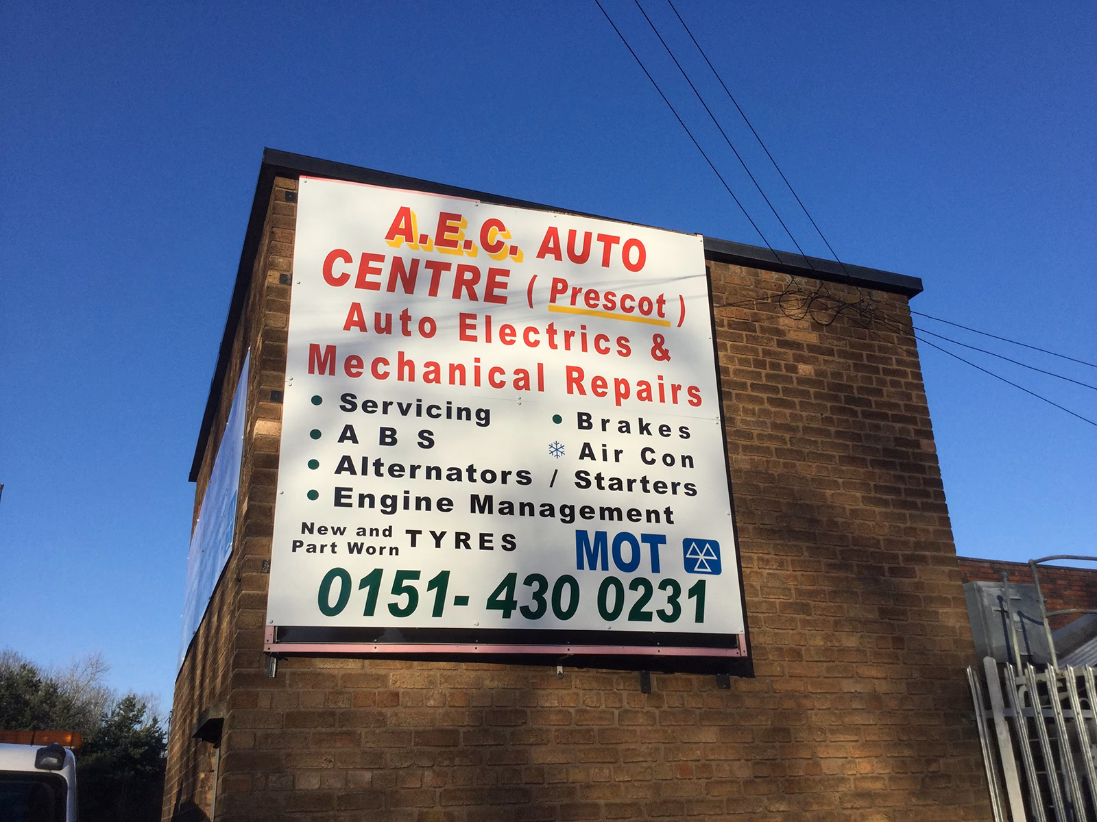 Where can I book An MOT in Prescot?