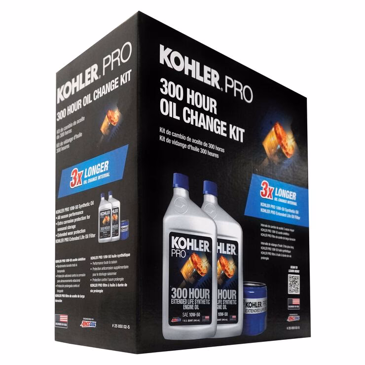 What is a Kohler 300 hour oil change kit?