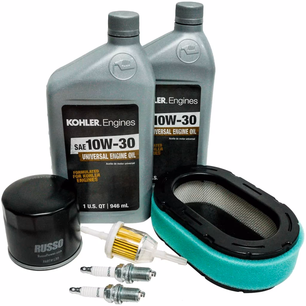 What kind of oil does a Kohler 7700 use?