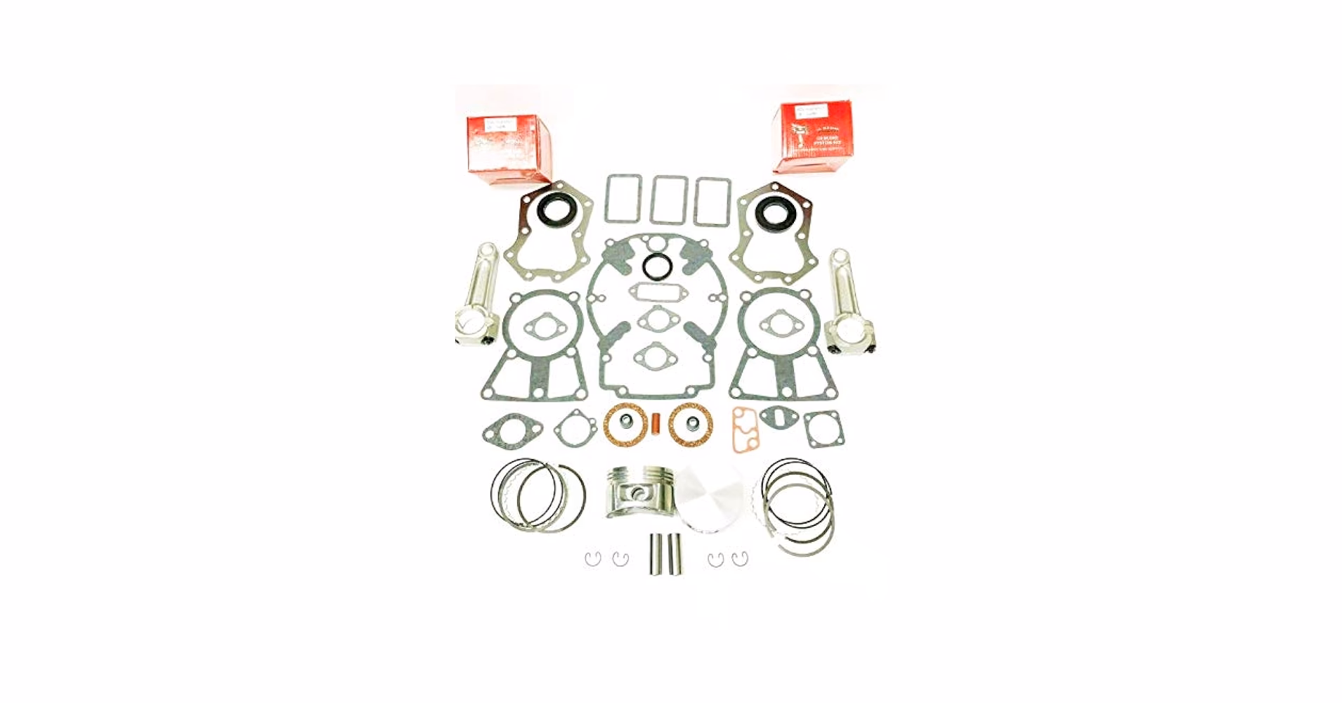 What parts are included in a Kohler K engine rebuild kit?