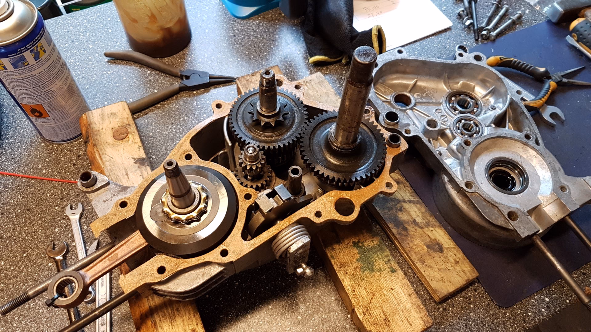 Are Kreidler 3 gears in stock?