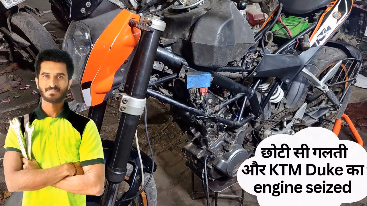 How clean is the throttle body on a KTM 390 Duke?