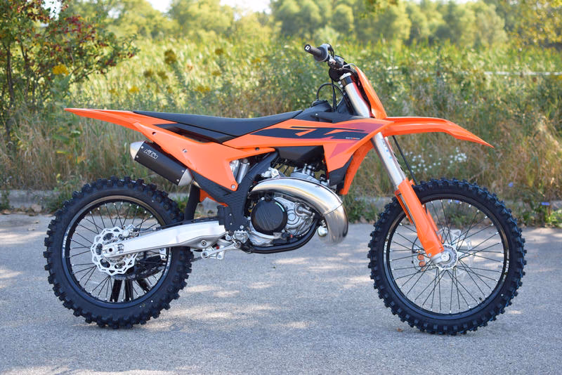 How many KTM bikes are there in the UK?