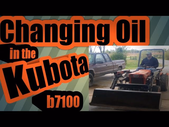 Are there any manuals for Kubota b7100d compact utility tractor?