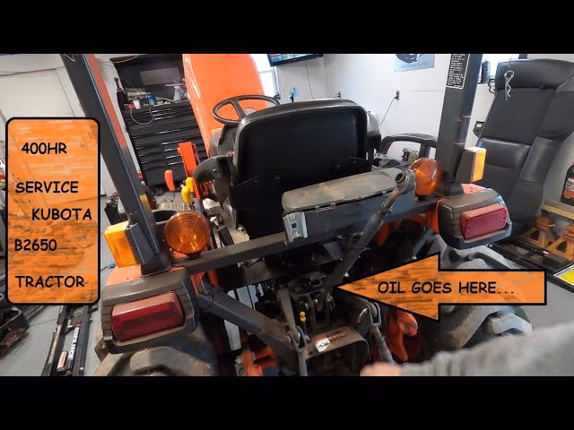 What should I do if my Kubo is leaking oil?