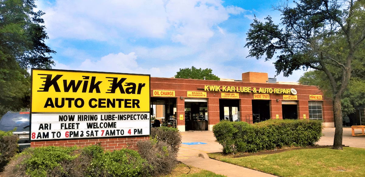 What services does Kwik Kar offer?