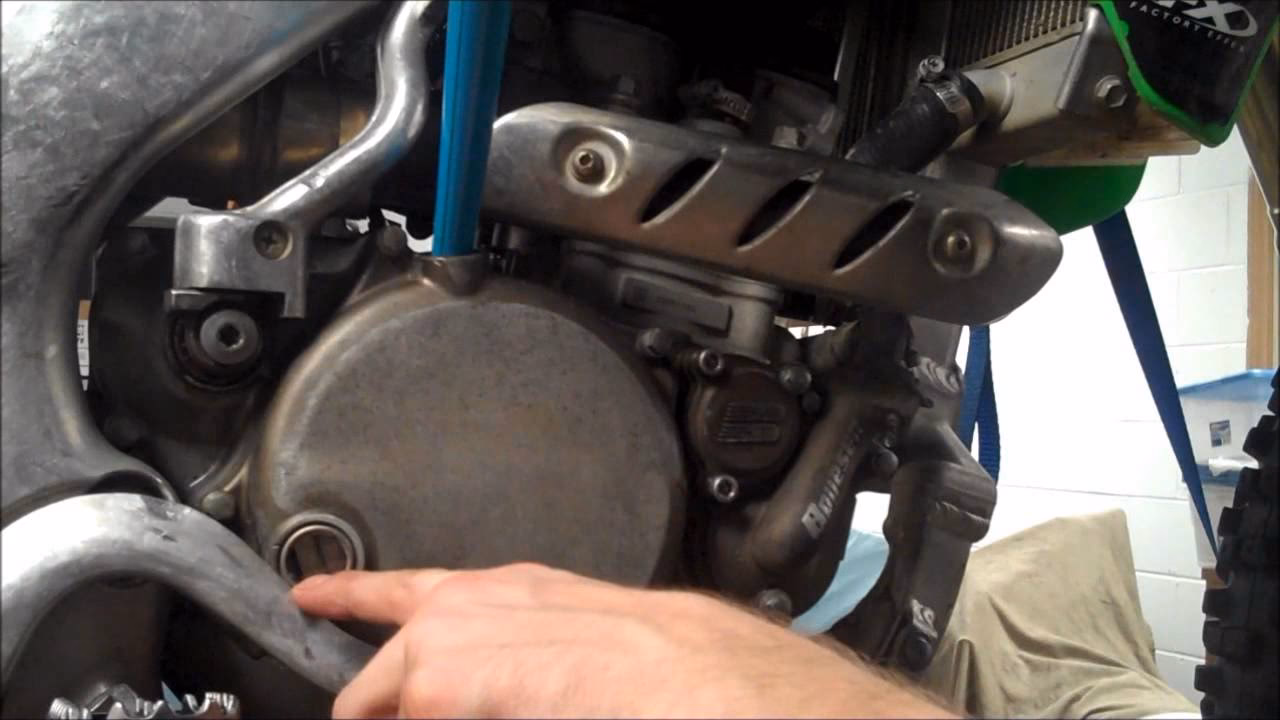 How often should I Change my 2006 Kawasaki KX250F oil?