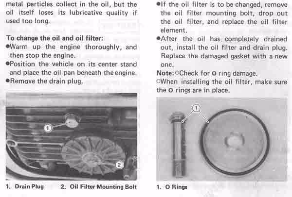 How to lubricate a Suzuki KZ 400/440?