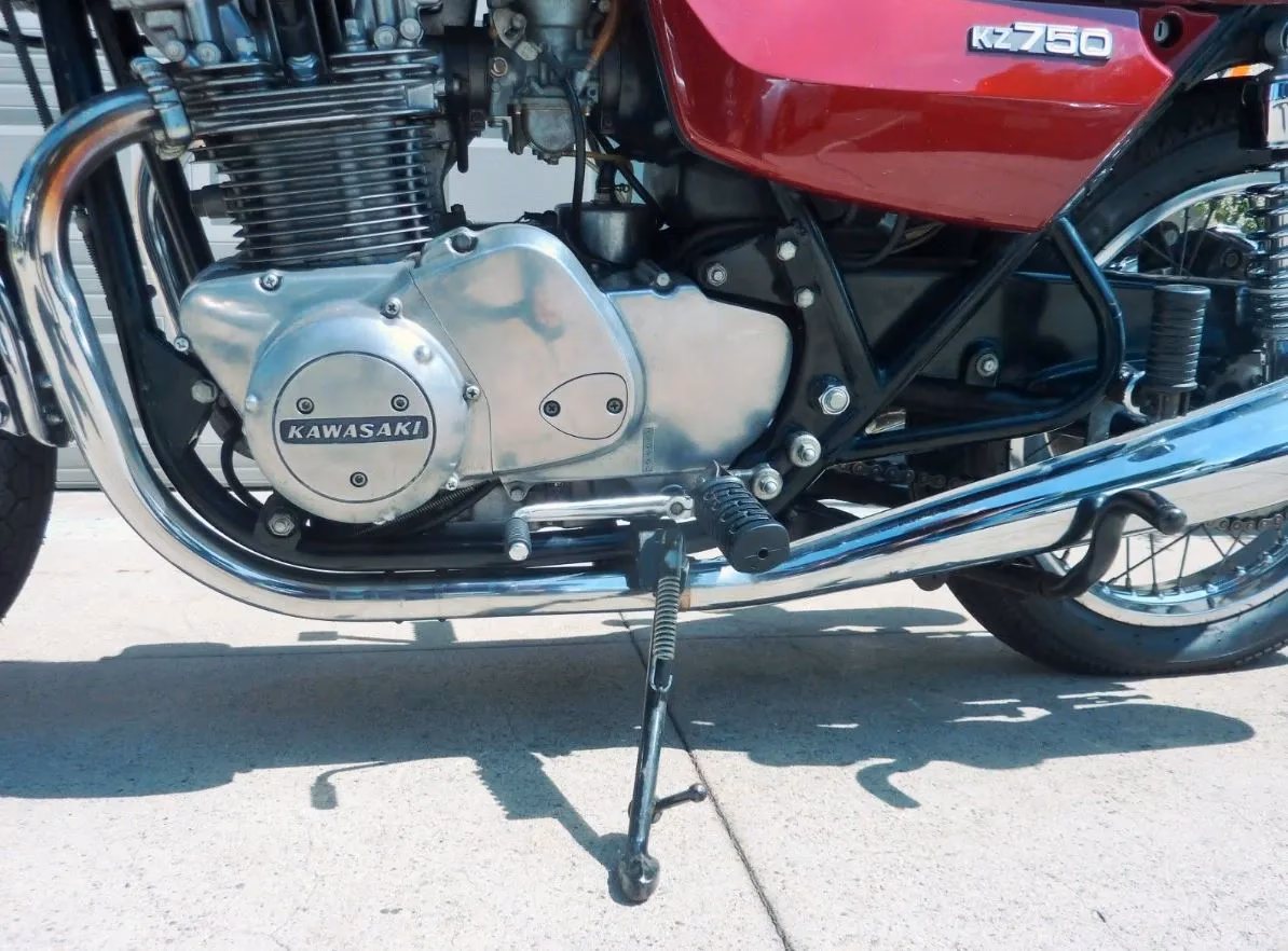 How was the KZ750 styled?