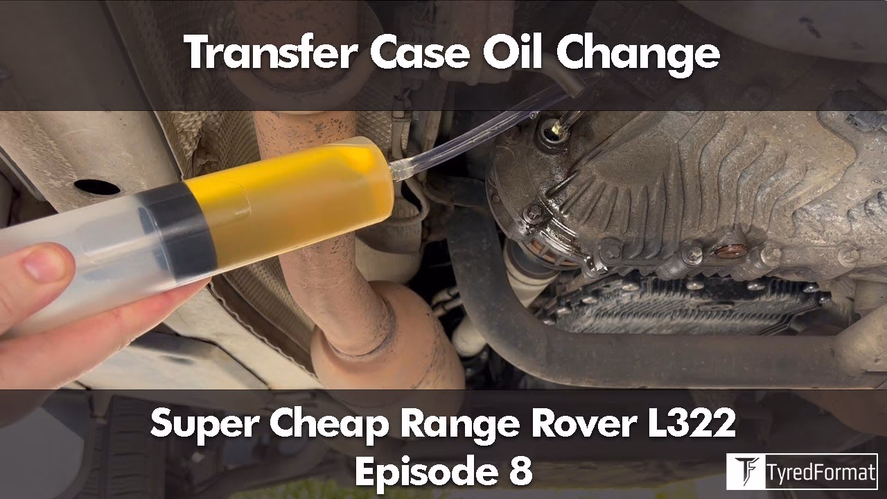How do I change the oil on my Range Rover?