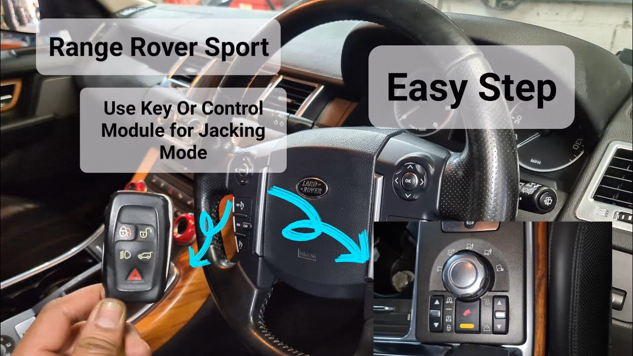 How do you lift a Land Rover L322?