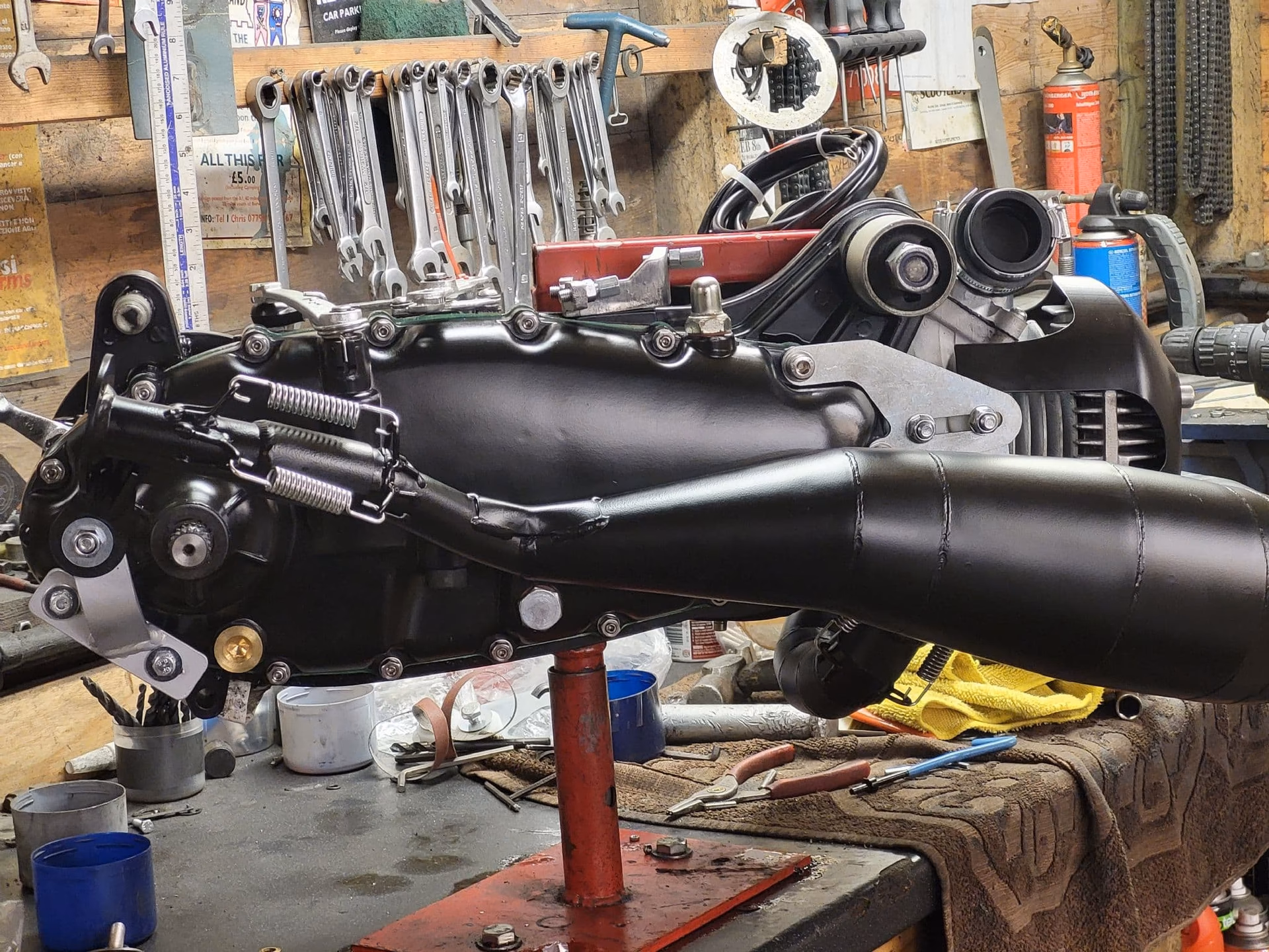 What do you do in a Lambretta restoration?